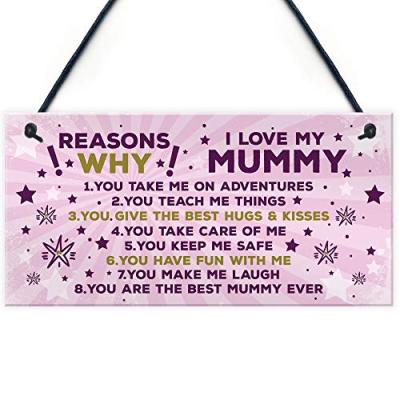 RED OCEAN Mummy Birthday Gift Card