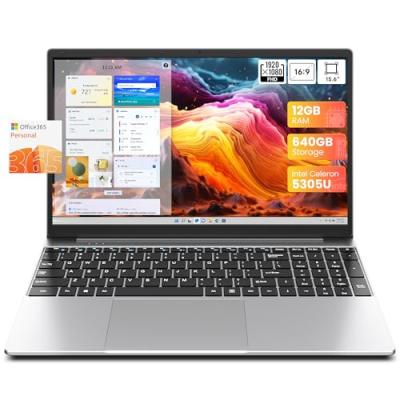 Jumper 15.6'' Office Laptop, 12GB RAM