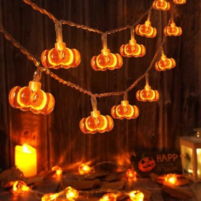 MUCHER Pumpkin Fairy Lights
