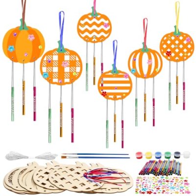 HONMOK Pumpkin Wind Chime Kit