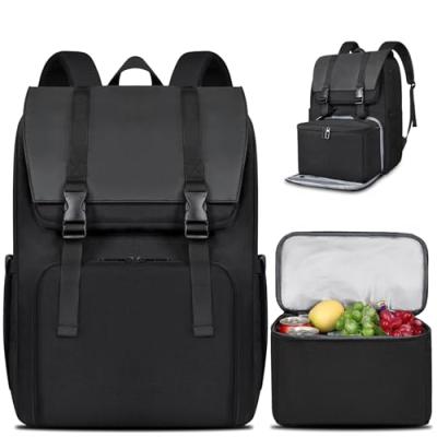 BERTASCHE Lunch Backpack with Insulated Cooler
