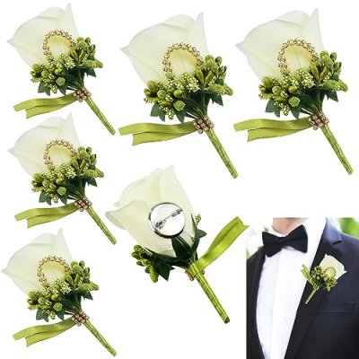 Junmeido Wedding Boutonniere Set