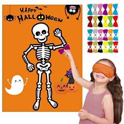 Funnlot Halloween Party Games for kids Pin the…
