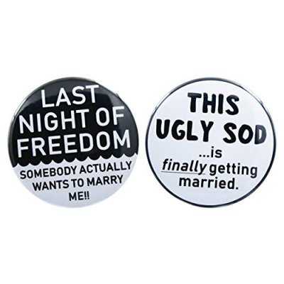 Funny Stag Do Badges