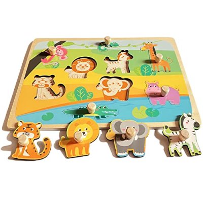 Funsland Wooden Toddler Puzzles