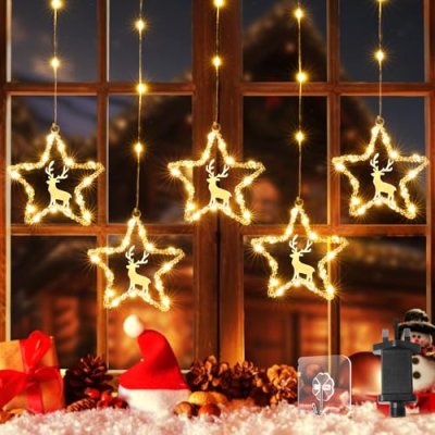 Quntis Christmas Window Lights