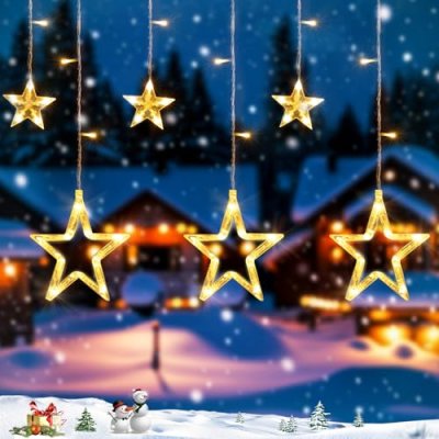 Quntis Christmas Star Lights