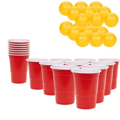 KEPLIN Cup and Ball Set of 36, Drinking Games for…