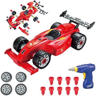 Pup Go F1 Racing Car Building Toys