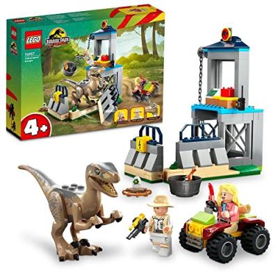LEGO Jurassic Park Velociraptor Escape Toy