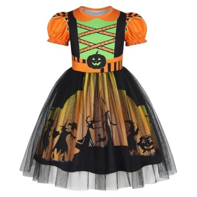 Jurebecia Kids Witch Costume