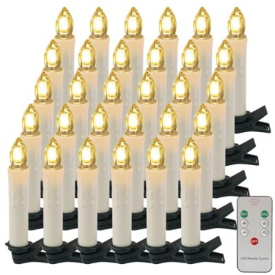 EuroFone LED Christmas Tree Candles
