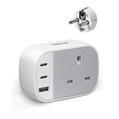 VINTAR Europe Travel Adapter