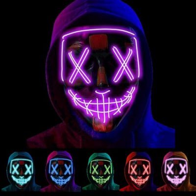 Purple Purge LED Mask