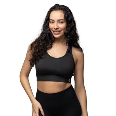 BABYGO® Nursing Sports Bra for Breastfeeding with…