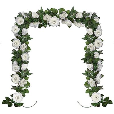 Huryfox Artificial Flowers Garlands - 2 Strand…
