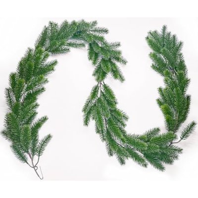 Jusdoja 6FT Artificial Pine Garland Christmas…
