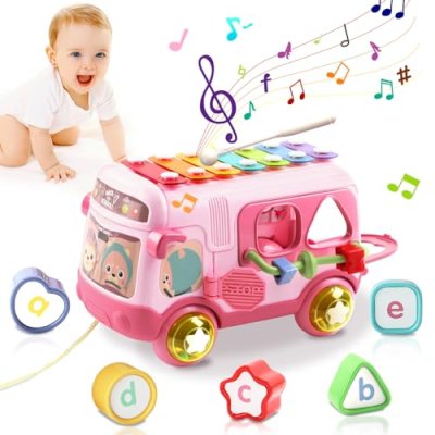 Musical Sensory Bus Toy