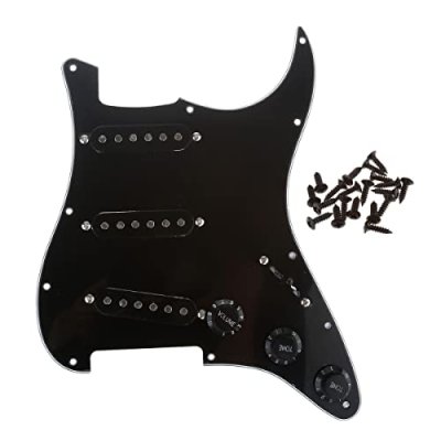 Musiclily Pre-wired Pickguard with Single Coil Pickups
