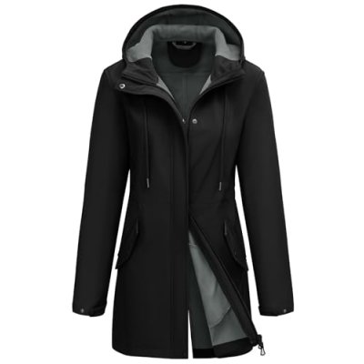 Yuson Girl Softshell Jacket Women's Waterproof…
