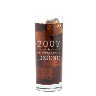 Dust and Things Engraved Highball Glass