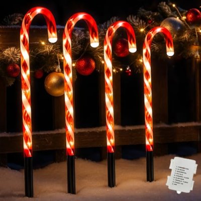 Just for Christmas Candy Cane Lights