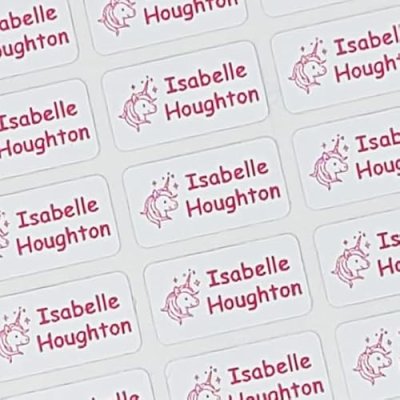 Just Stick Clothing Name Tags