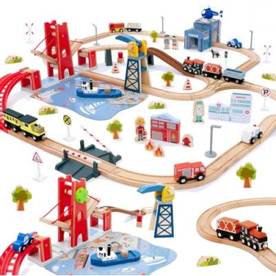 Busy Port City Train Set Toy