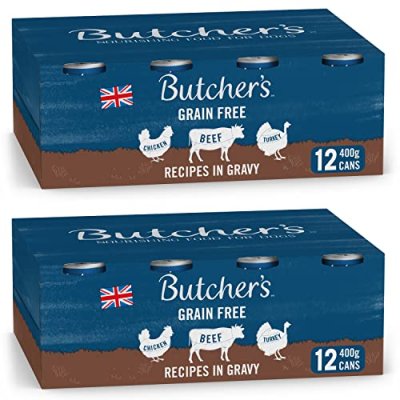 Butcher's Dog Food Tins