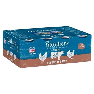 Butcher's Dog Food Tins