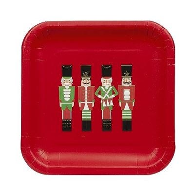 Nutcracker Paper Plates