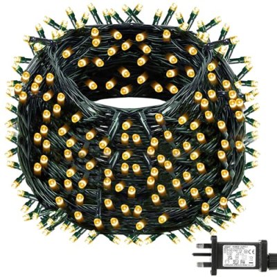 VSTKEN Outdoor Fairy Lights Plug in, 30 m 300 LED…