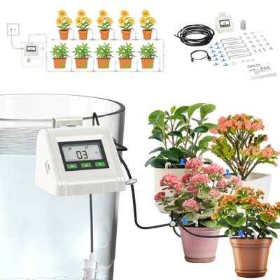 LUMAI Automatic Watering System with 11 Dropper Tips