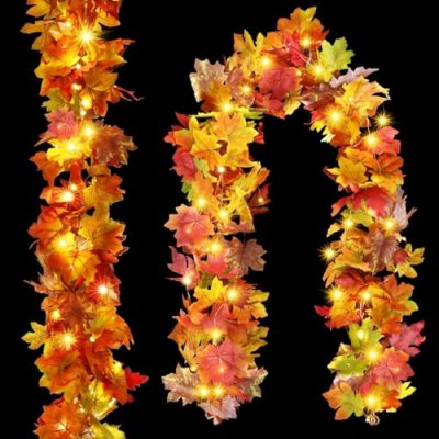 LED Autumn Garland, 20Ft