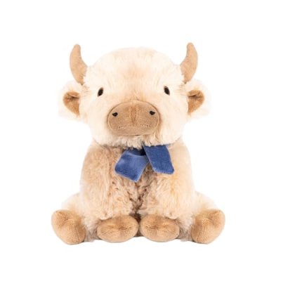 Fuzzl Highland Cow Dog Toy