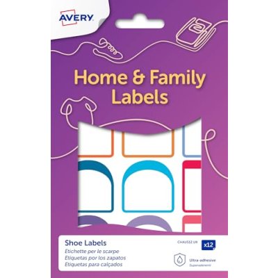 Avery Shoe Labels