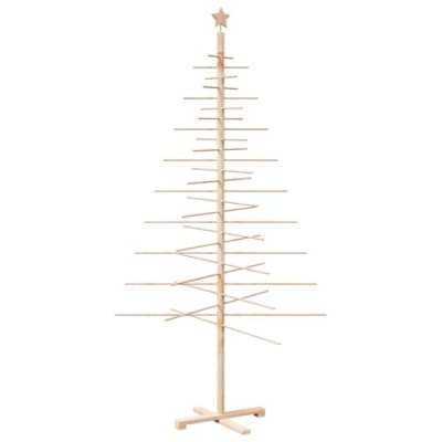 vidaXL Wooden Christmas Tree