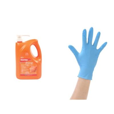 Swarfega Hand Wash & Nitrile Gloves