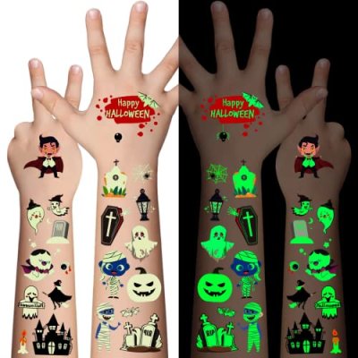Awinmay Halloween Tattoos