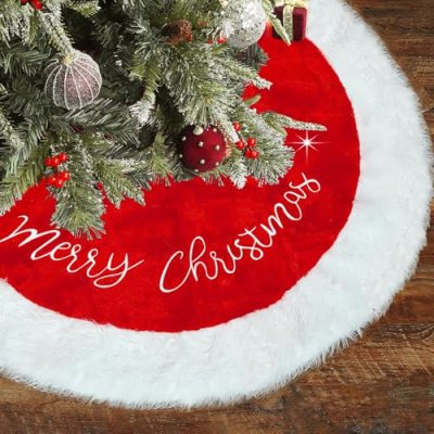 Ywlake Christmas Tree Skirt 36 Inch Large White…