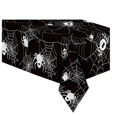 Jwssor Halloween Tablecloth,274x130cm Waterproof…