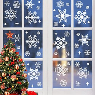 Exiiantag Christmas Window Stickers