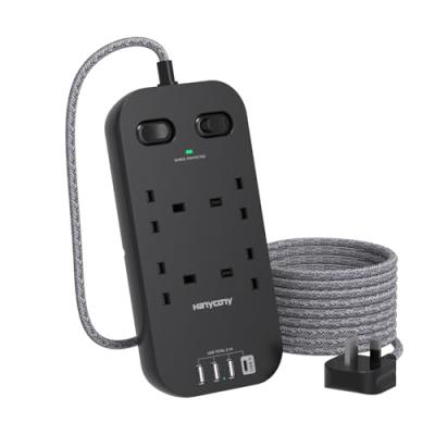 Extension Lead with USB Slots, Surge Protection