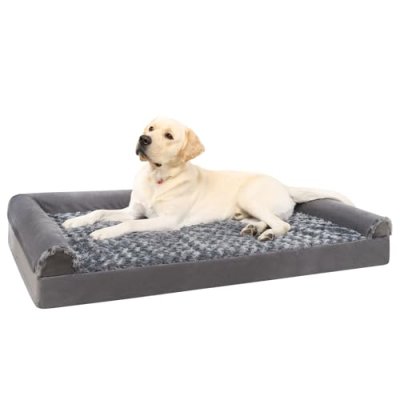 KSIIA Extra Large Dog Bed, XXL Orthopedic Dog…