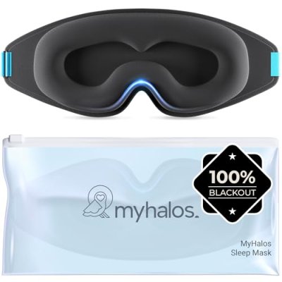 MyHalos Blackout Sleep Mask