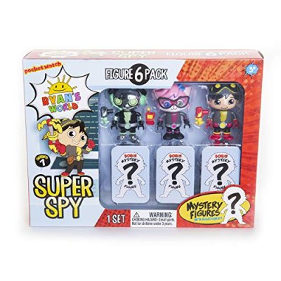 Ryan's World Super Spy Figures
