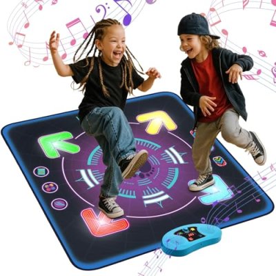 Eygood Kids Dance Mat with Light-up Music