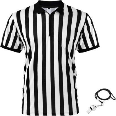 Syhood Referee Shirt Costume Men Women, Whistle…
