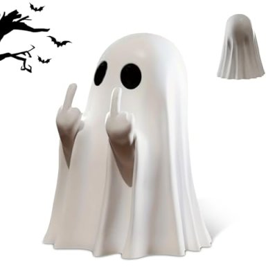 Kykake Halloween Ghost Figurine