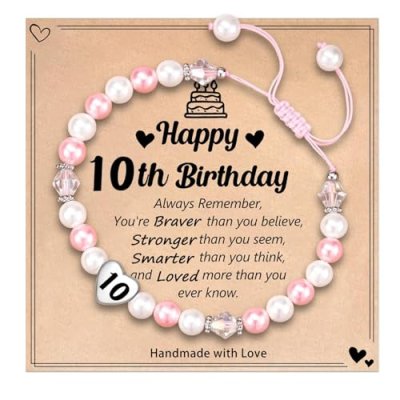 LynixTrade Pearl Bracelet for Girls